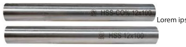 Bits Redondo HSS / HSS-CO - imagem 2