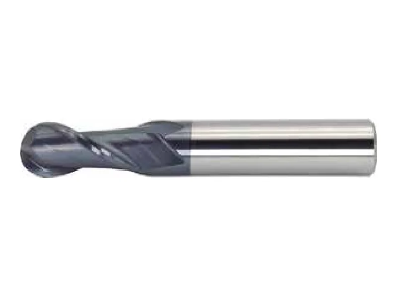 Fresa Topo Esférica MD 2 Cortes 45 HRC TiAlN