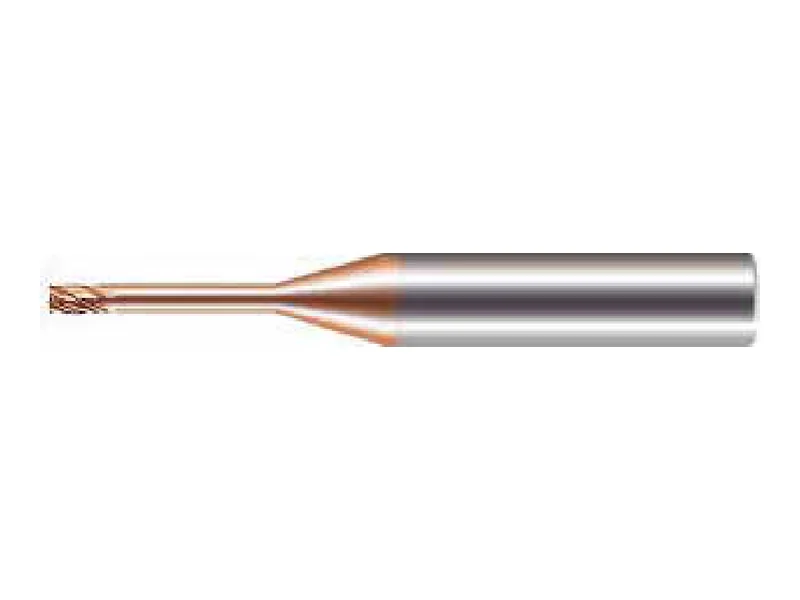 Fresa Topo Reto Long-Neck MD 2 Cortes TiXCo