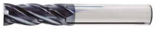 Fresa Topo Reto MD 4 Cortes 45 HRC TiAlN - imagem 2