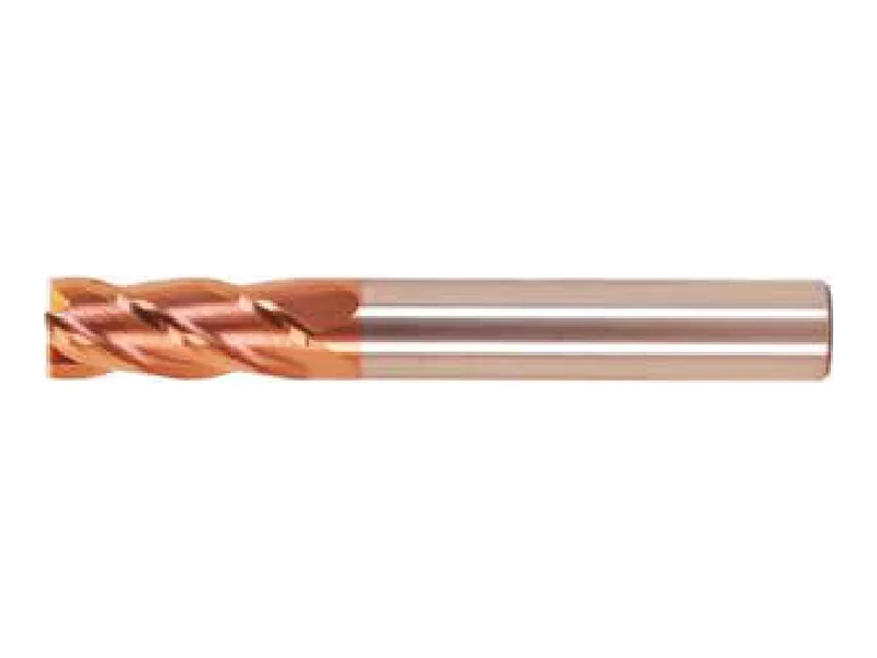Fresa Topo Reto MD 4 Cortes Bronze 55 HRC TiXCo