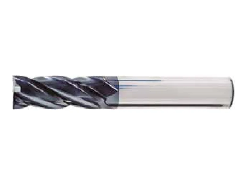 Fresa Topo Reto MD 4 Cortes Longa 45 HRC TiAlN