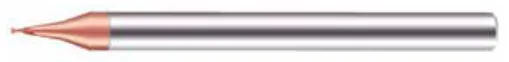 Microfresa Esférica MD 2 Cortes 55 HRC TiXCo - imagem 2