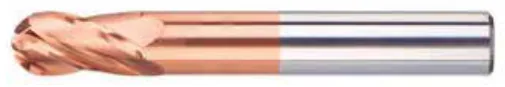 Microfresa Esférica MD 4 Cortes 55 HRC TiXCo - imagem 2